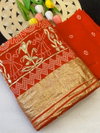 JK 254 Dolla Silk Fabric Sarees Wholesale Clothing Distributors In India